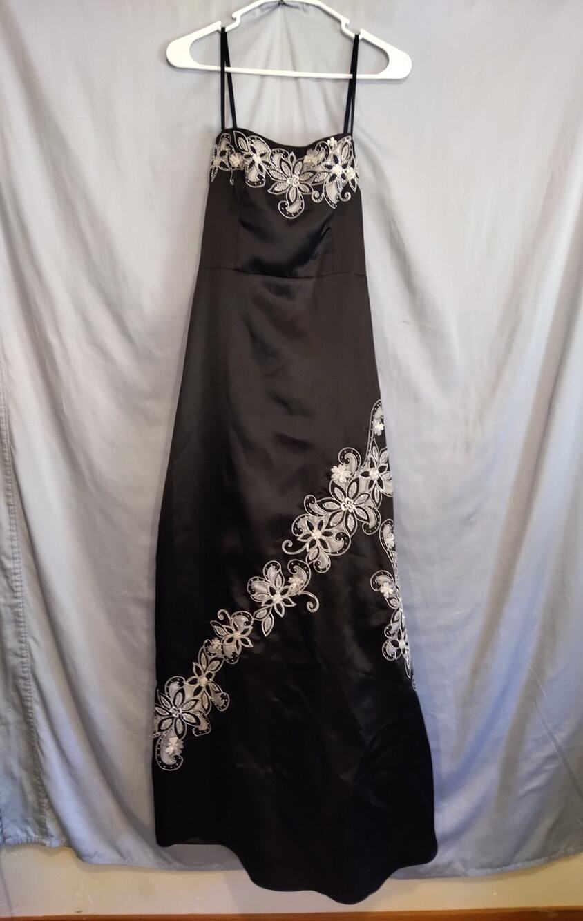 Jump vintage Black Formal Dress